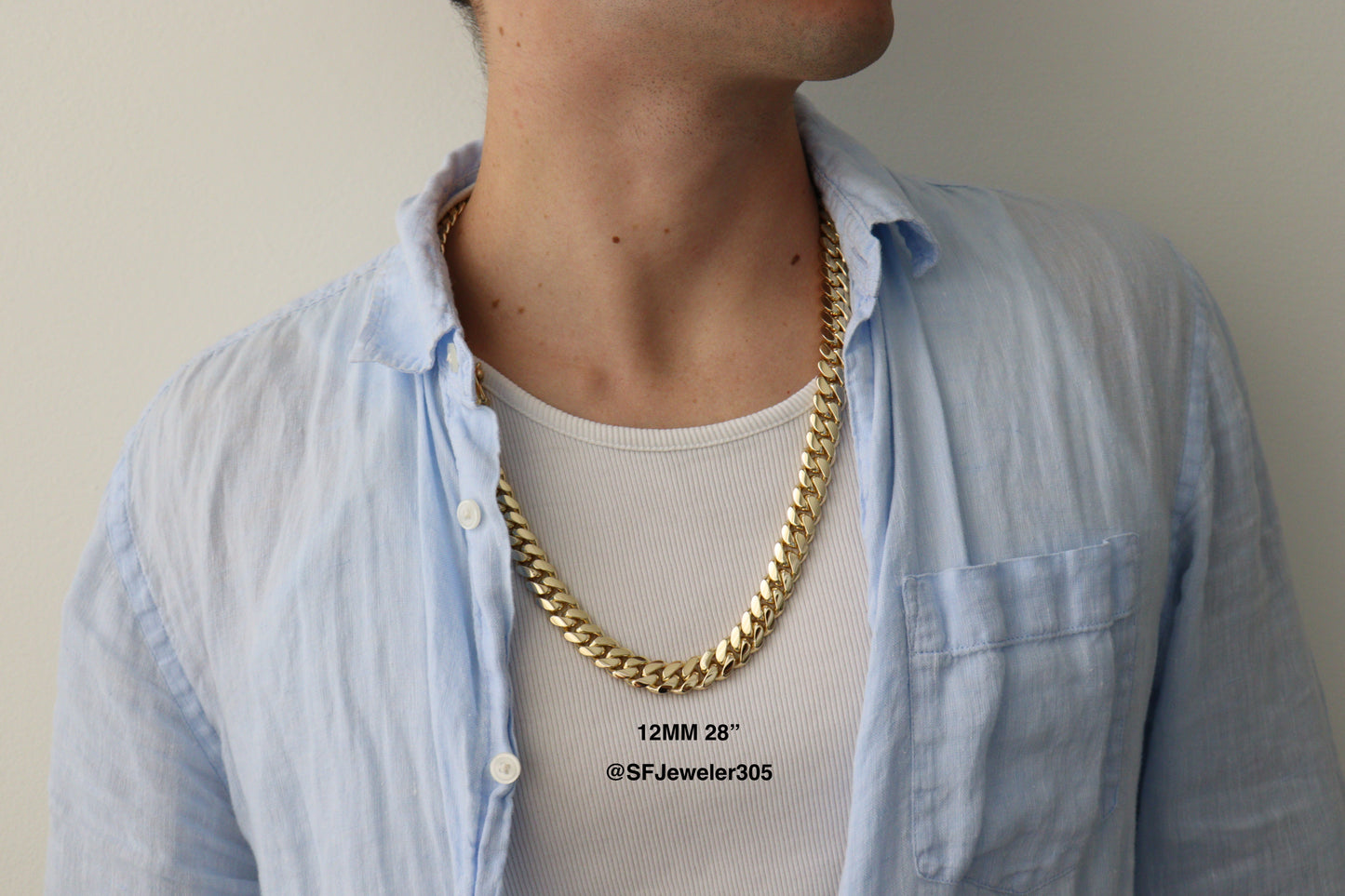 12MM Cuban Link Chain