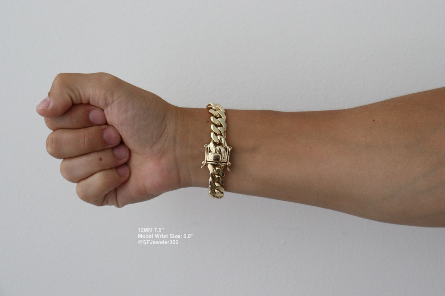 12MM Cuban Link Bracelet
