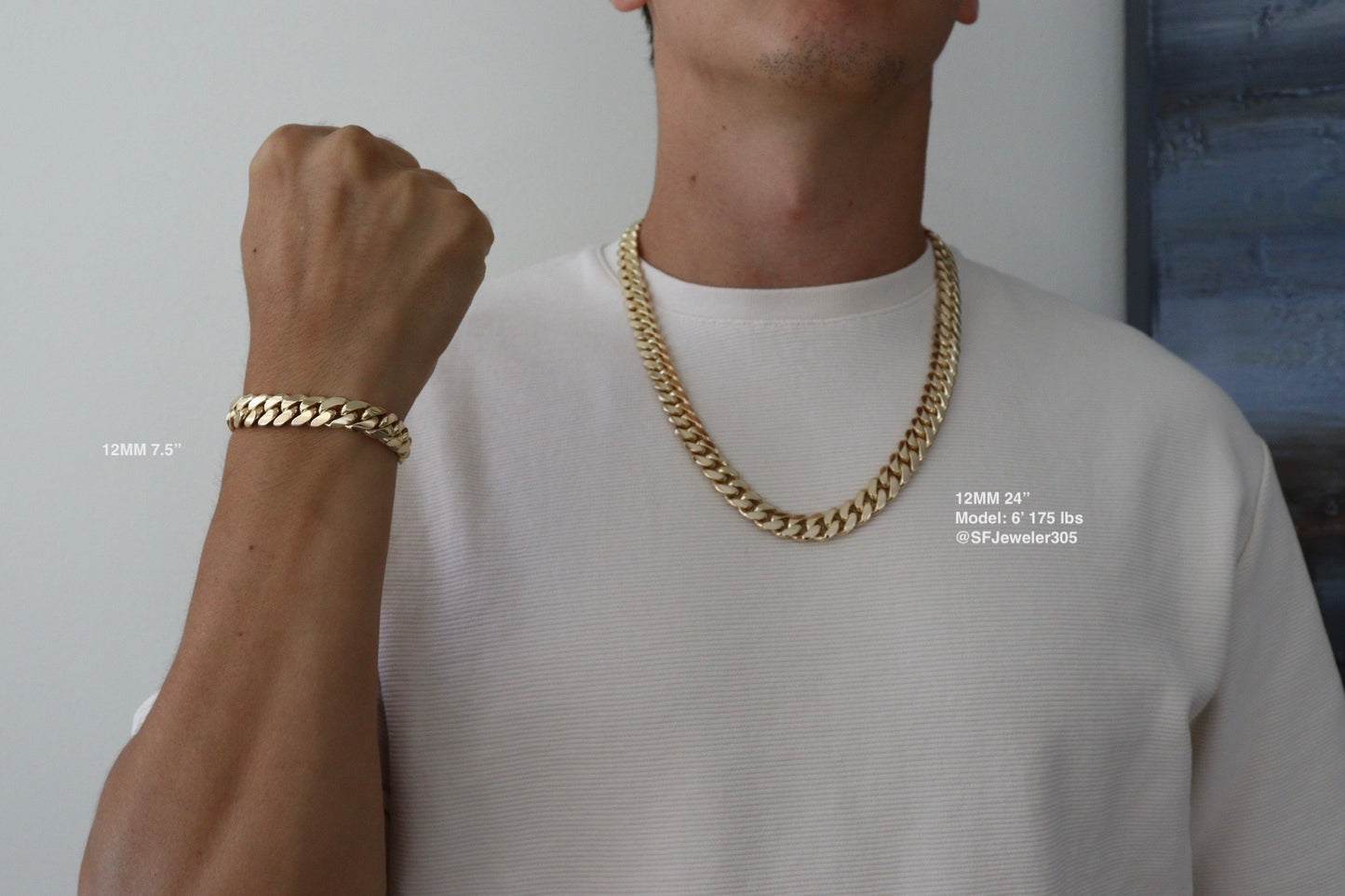 12MM Cuban Link Chain