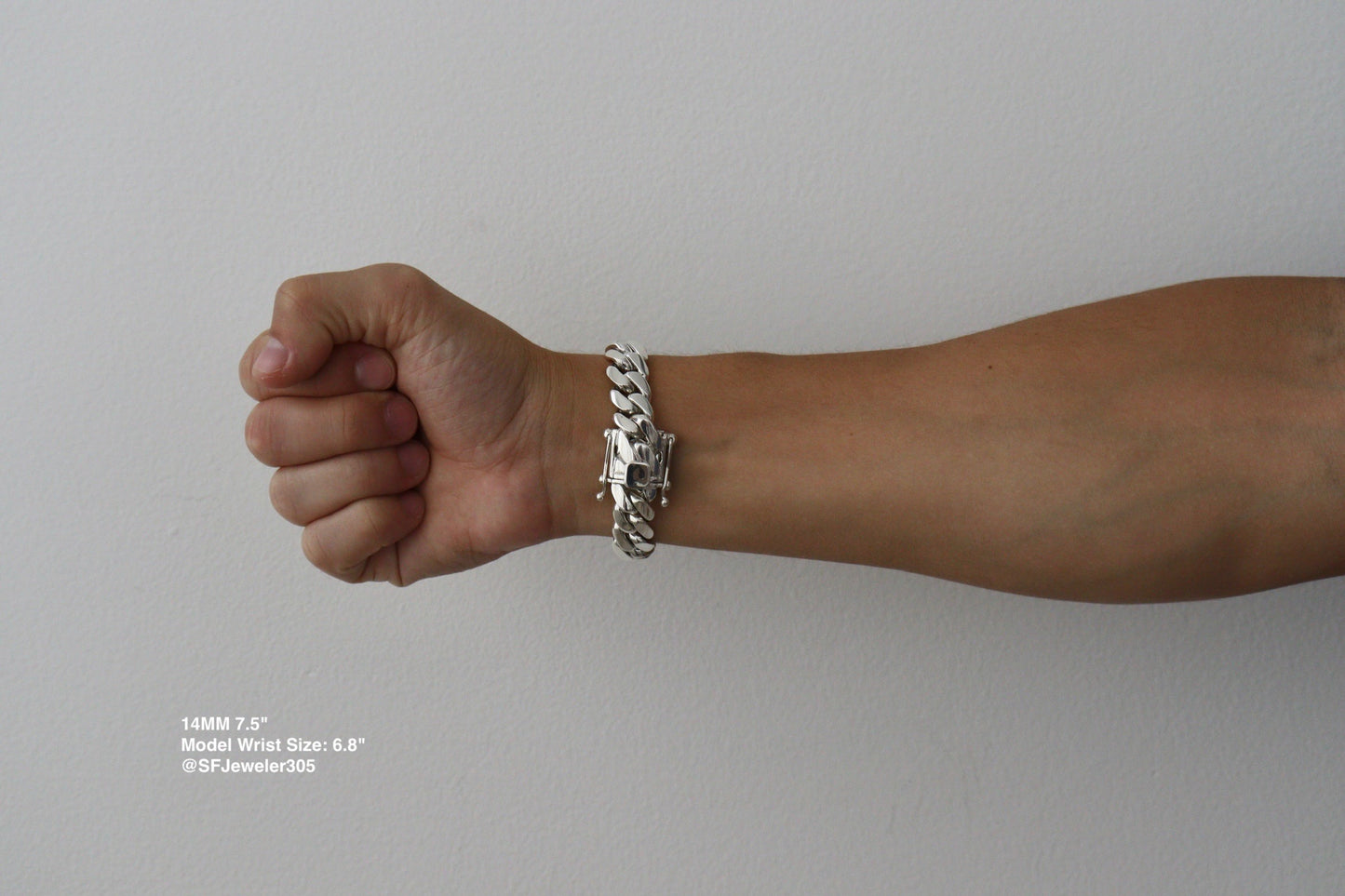 14MM Cuban Link Bracelet