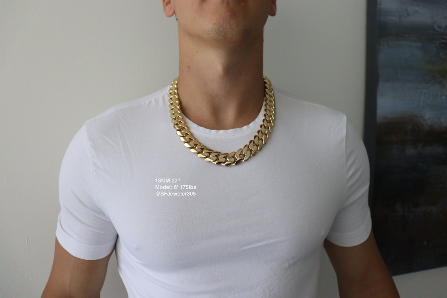 18MM Cuban Link Chain