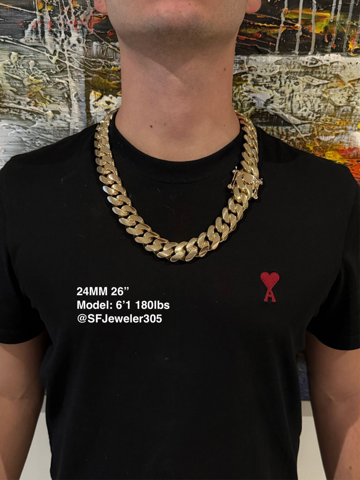 24MM Cuban Link Chain