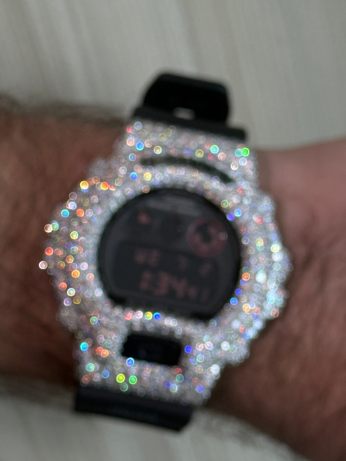 G-SHOCK (41MM) + VVS1 Moissnaite Stones