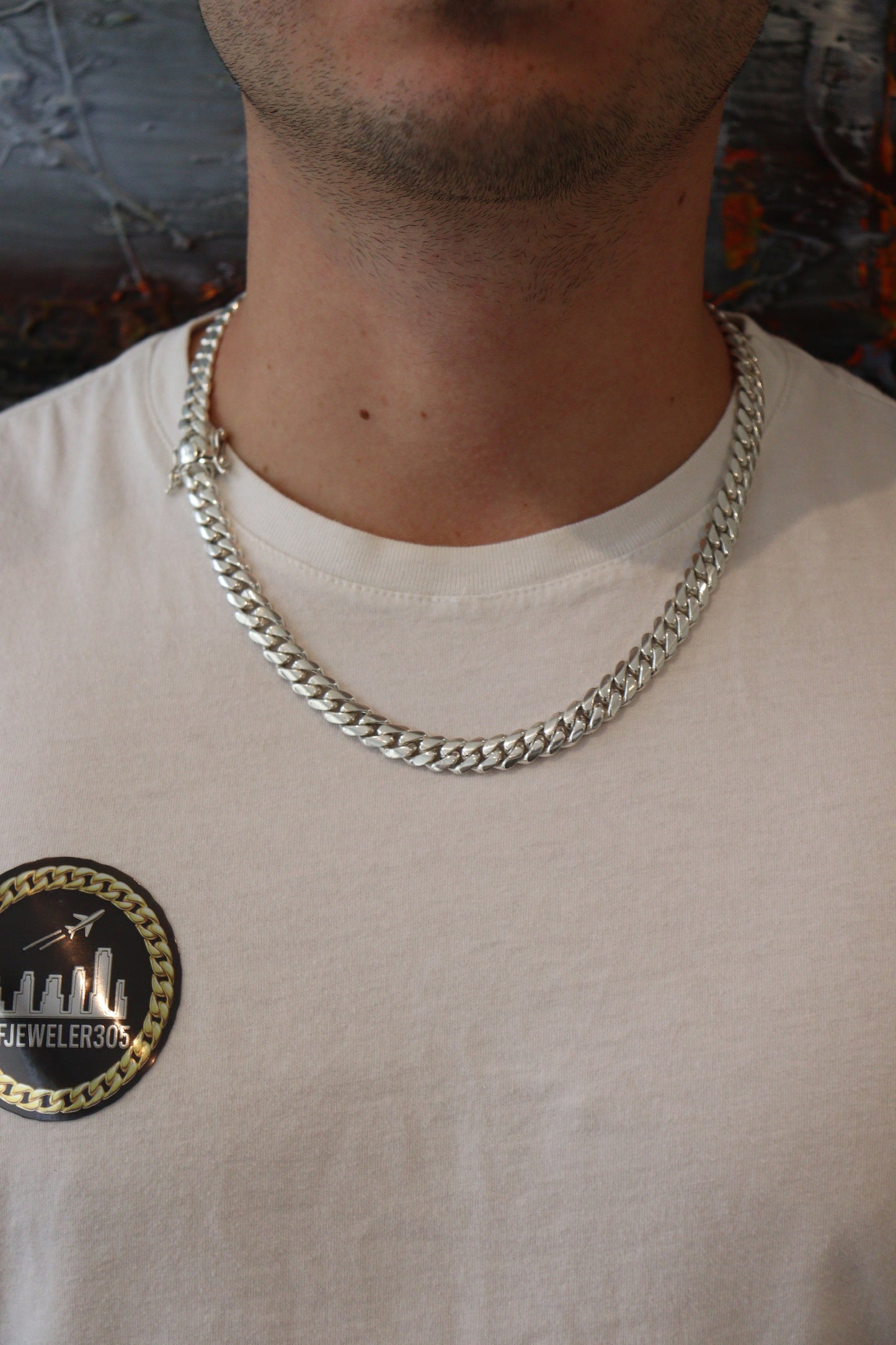 10MM Miami Cuban Link Chain – Premium 14k Gold Over .999 Silver
