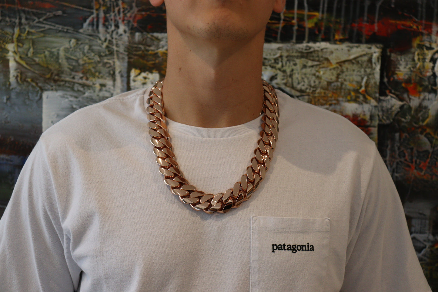 24MM Miami Cuban Link Chain – Premium 14k Gold Over .999 Silver