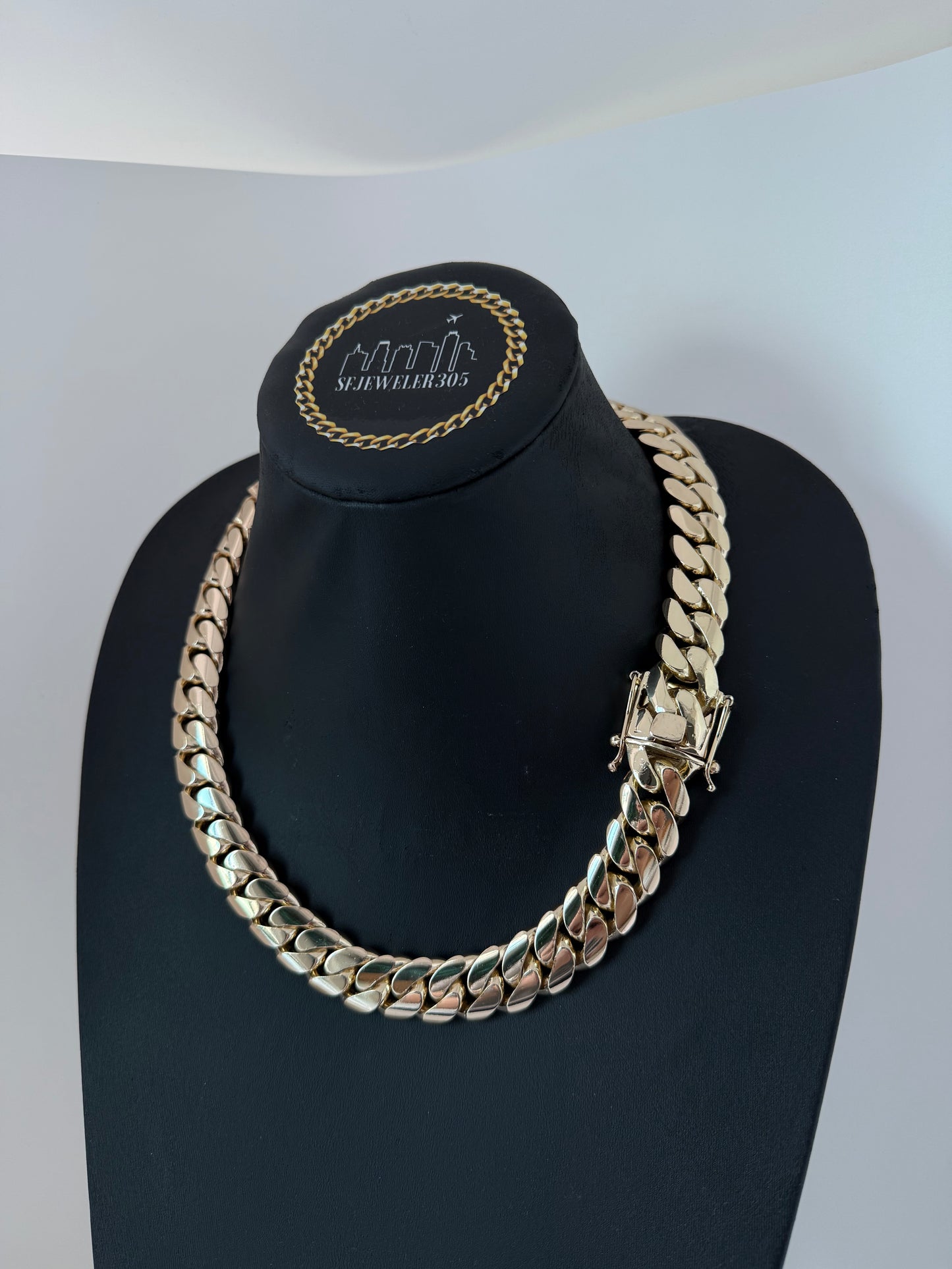 18MM 22” 14K Yellow Gold Over .999 Silver - 409 Grams - Inventory