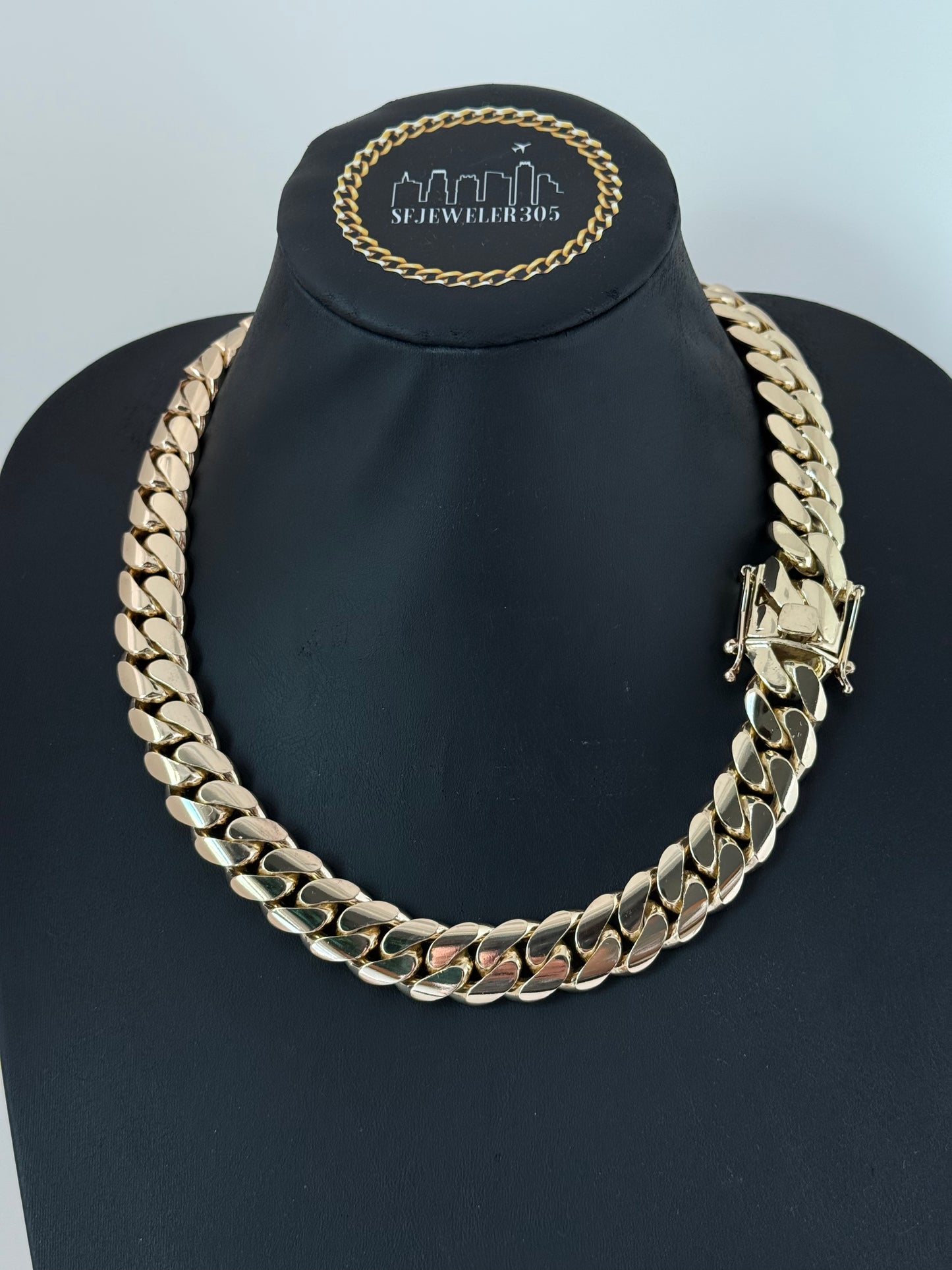 18MM 22” 14K Yellow Gold Over .999 Silver - 409 Grams - Inventory