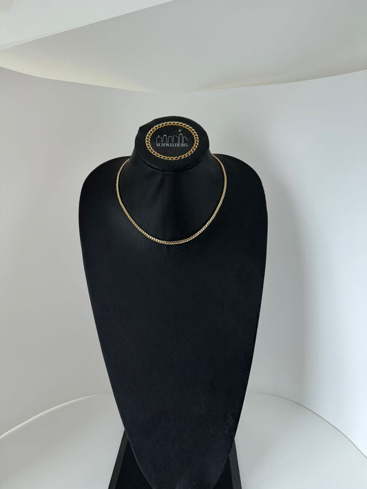 4MM 18" 14K Yellow Gold Over .999 Silver - 21 Grams - Inventory