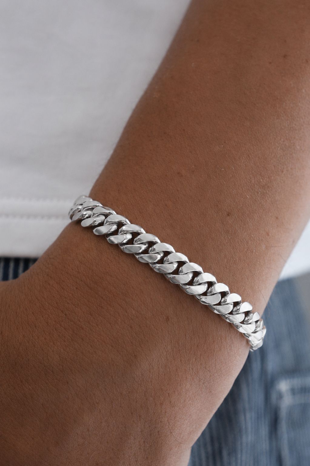 8MM Miami Cuban Link Bracelet – Premium .999 Silver