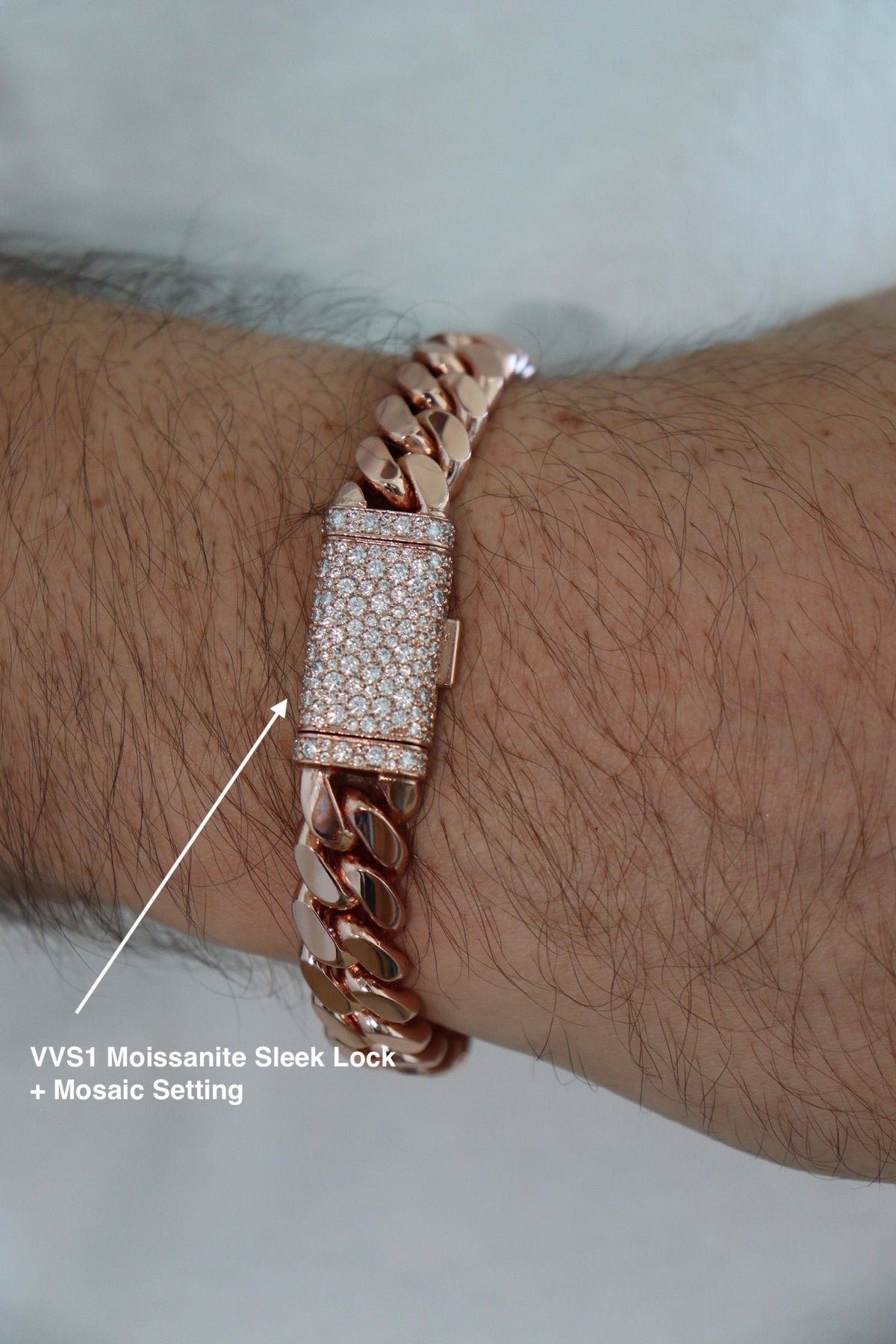 10MM Miami Cuban Link Bracelet – Premium 14k Gold Over .999 Silver +Sleek Lock