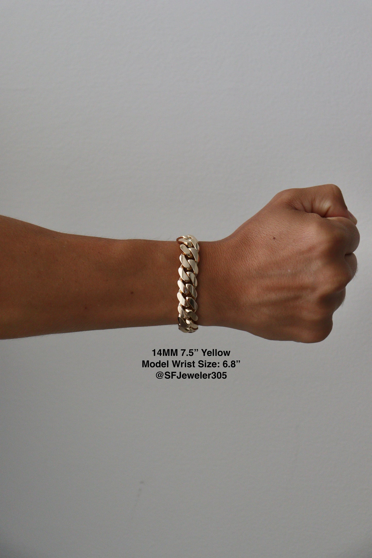 14MM Cuban Link Bracelet