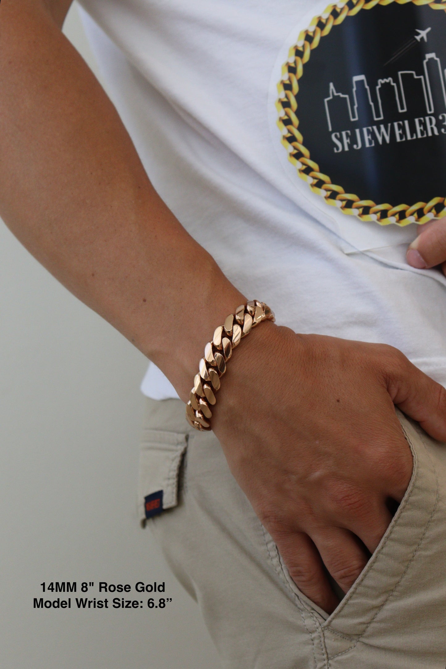 14MM Cuban Link Bracelet
