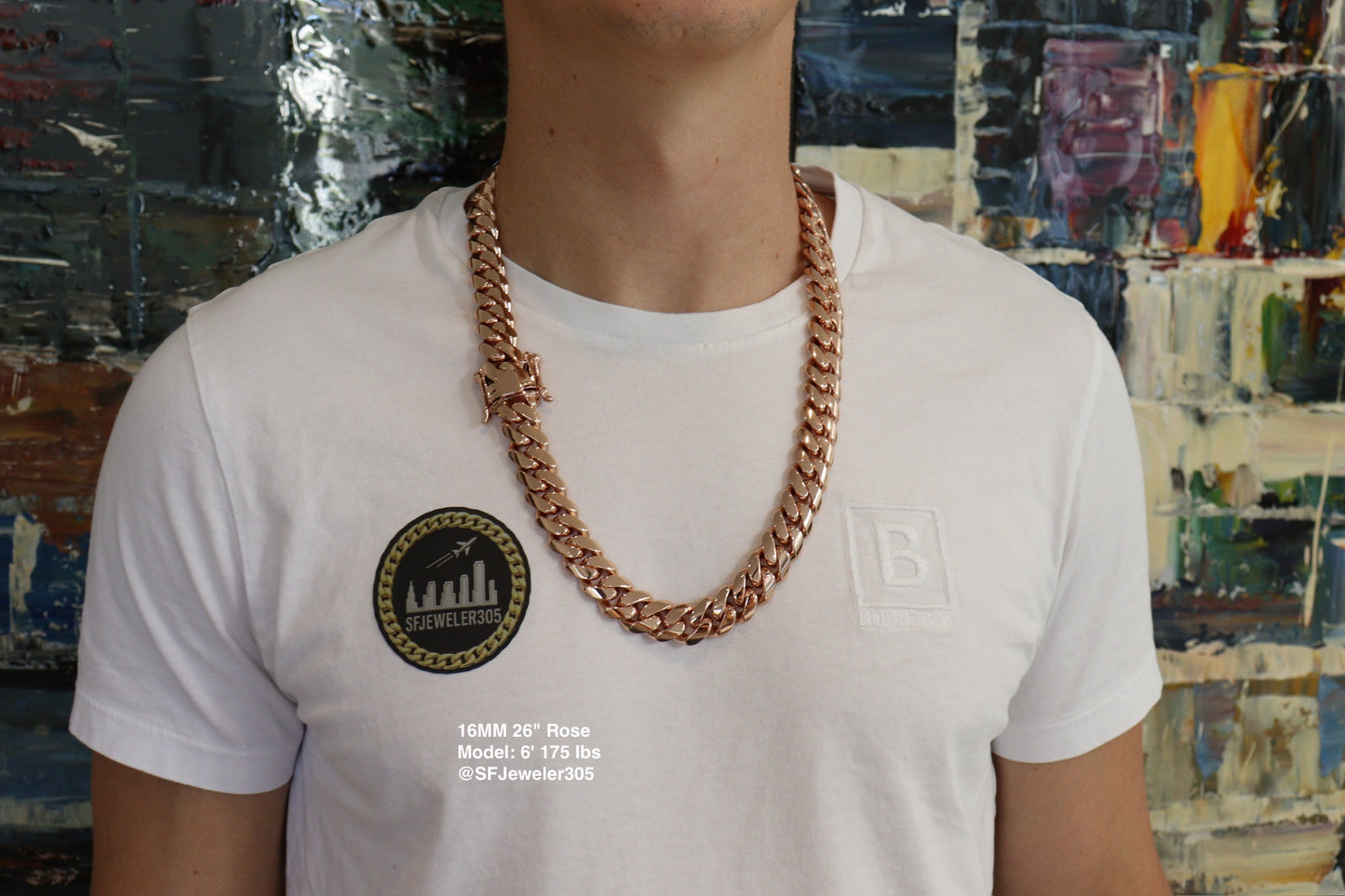 16MM Miami Cuban Link Chain – Premium 14k Gold Over .999 Silver
