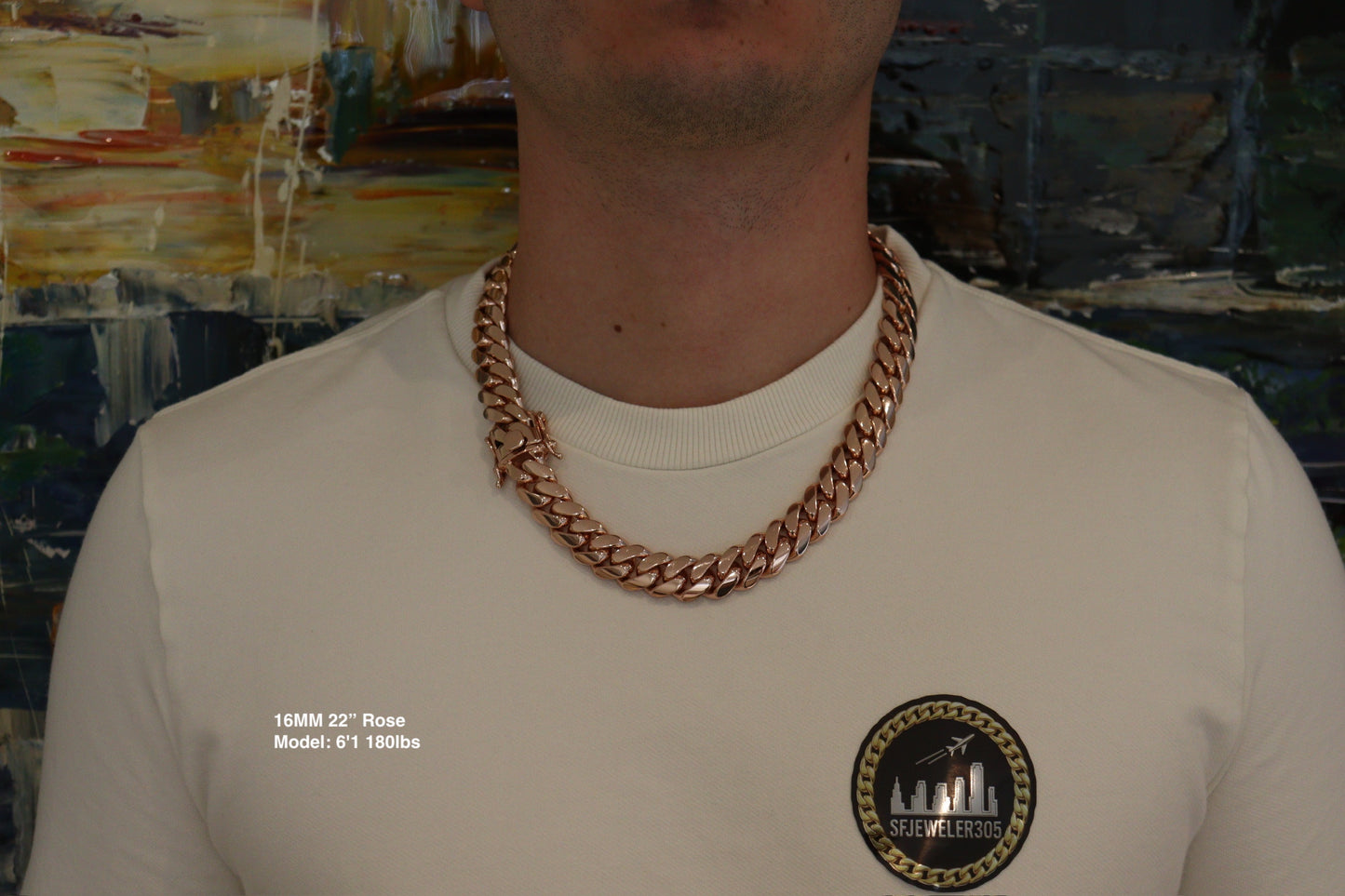 16MM Miami Cuban Link Chain – Premium 14k Gold Over .999 Silver