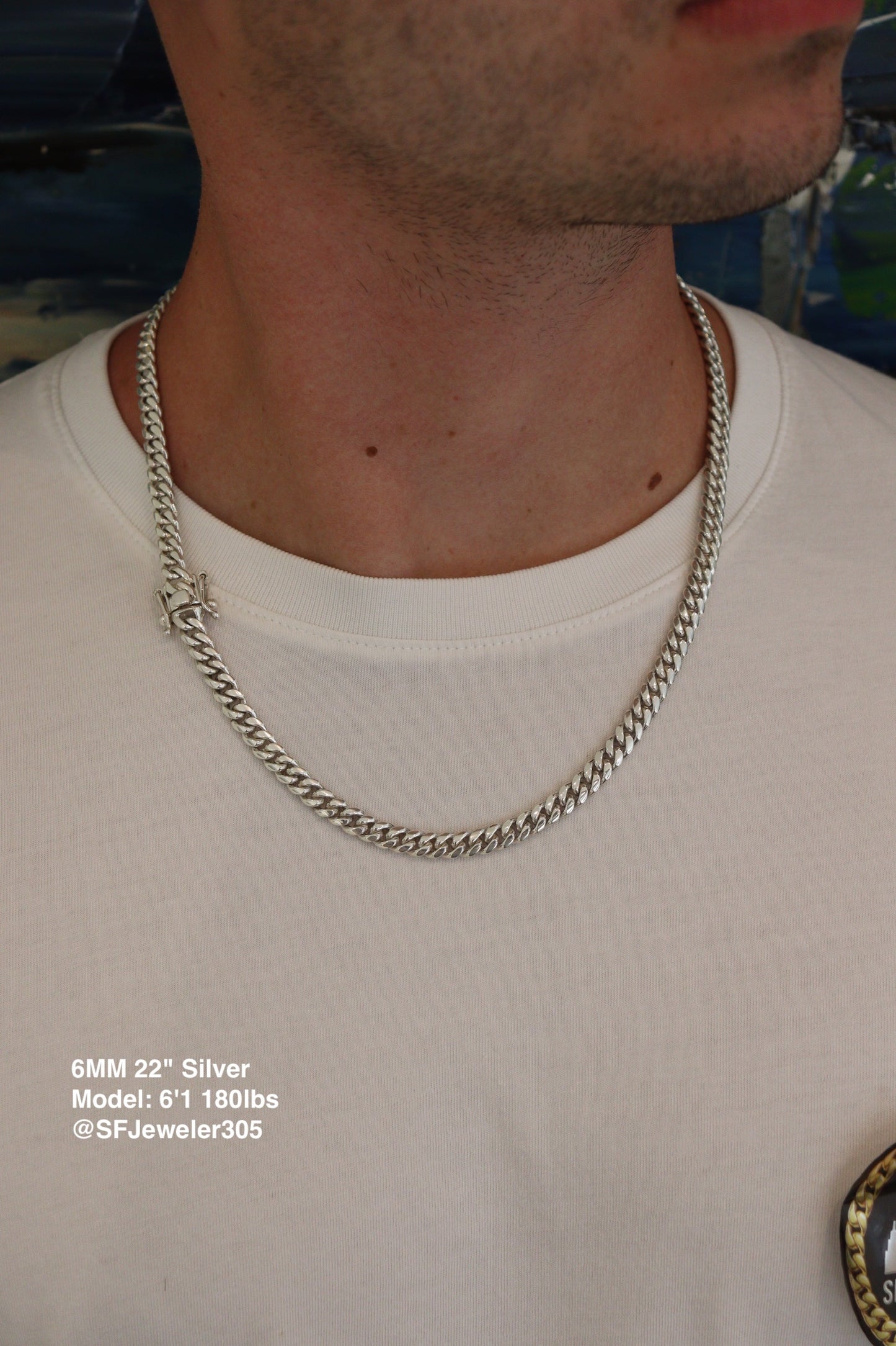6MM Miami Cuban Link Chain – Premium 14k Gold Over .999 Silver