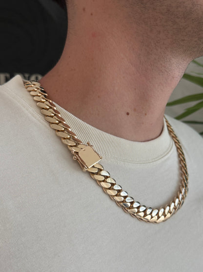 14MM 24” 14K Yellow Gold Over .999 - 267 grams - Inventory