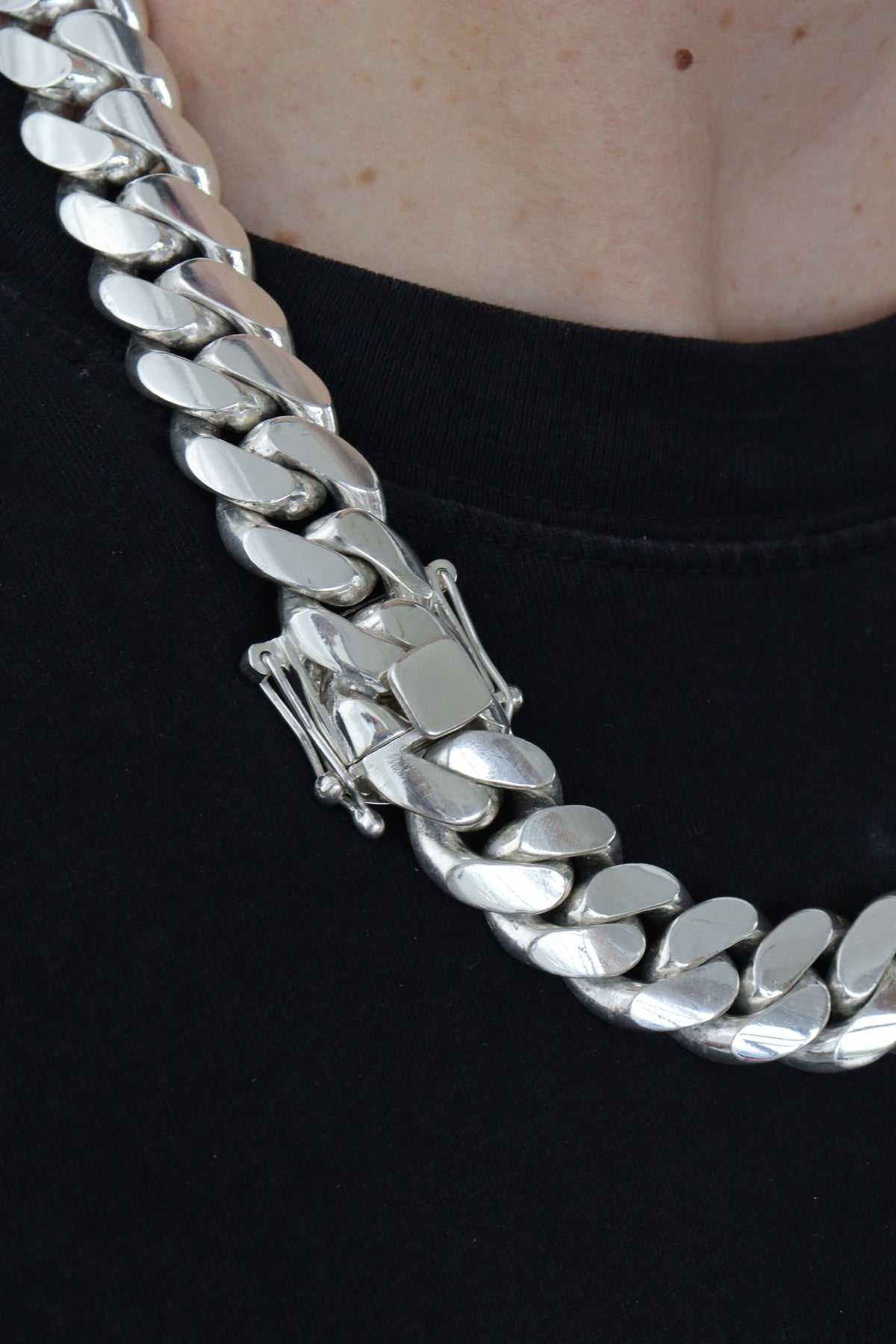 20MM Miami Cuban Link Chain – Premium .999 Silver