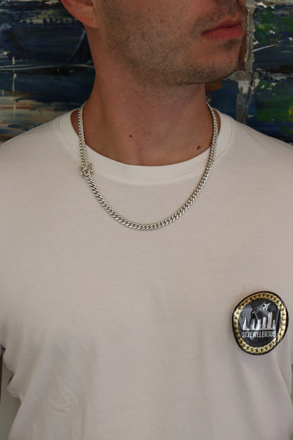 6MM Miami Cuban Link Chain – Premium .950 Silver
