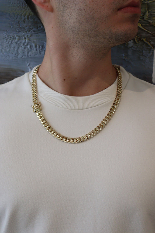 10MM 24” 14K Yellow Gold Over .999 Silver - 199 Grams - Inventory