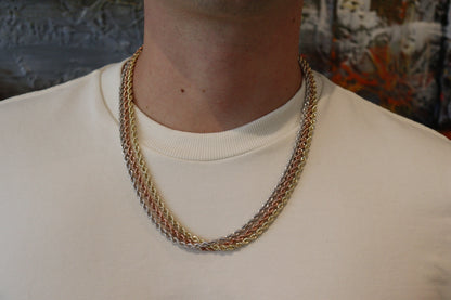4MM Rope Chain – Premium 14k Gold Over Silver