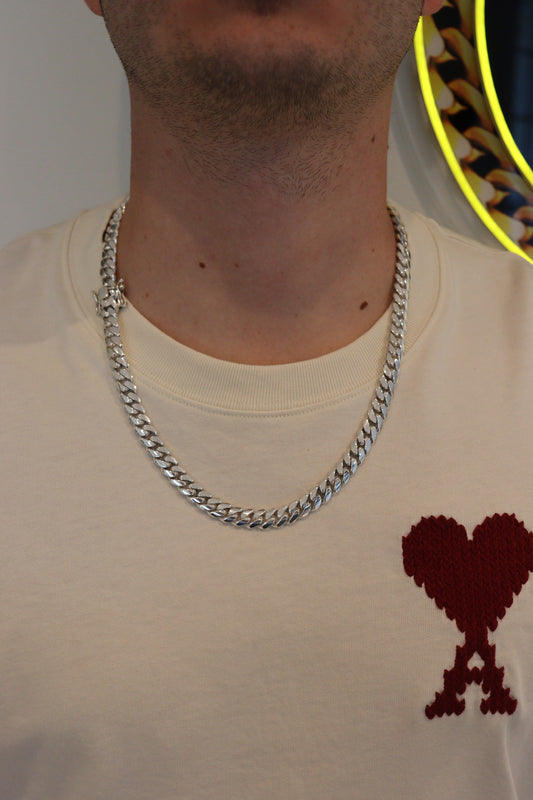 10MM Miami Cuban Link Chain – Premium .999 Silver