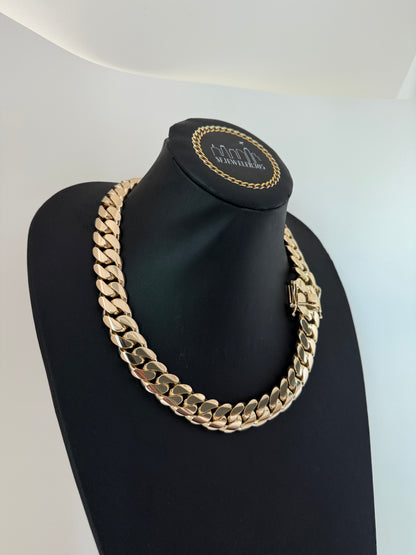 18MM 22” 14K Yellow Gold Over .999 Silver - 409 Grams - Inventory