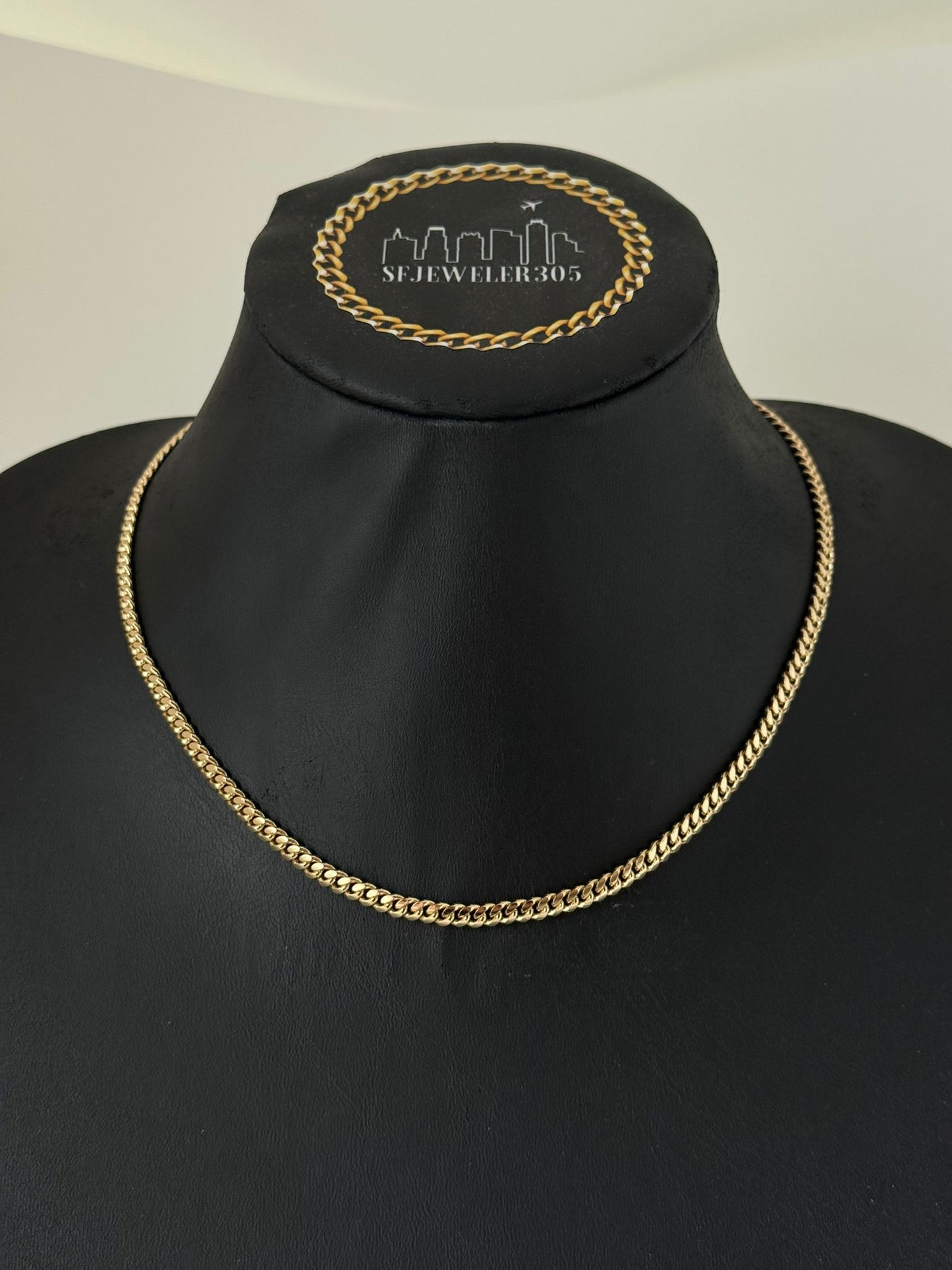 4MM 18" 14K Yellow Gold Over .999 Silver - 21 Grams - Inventory