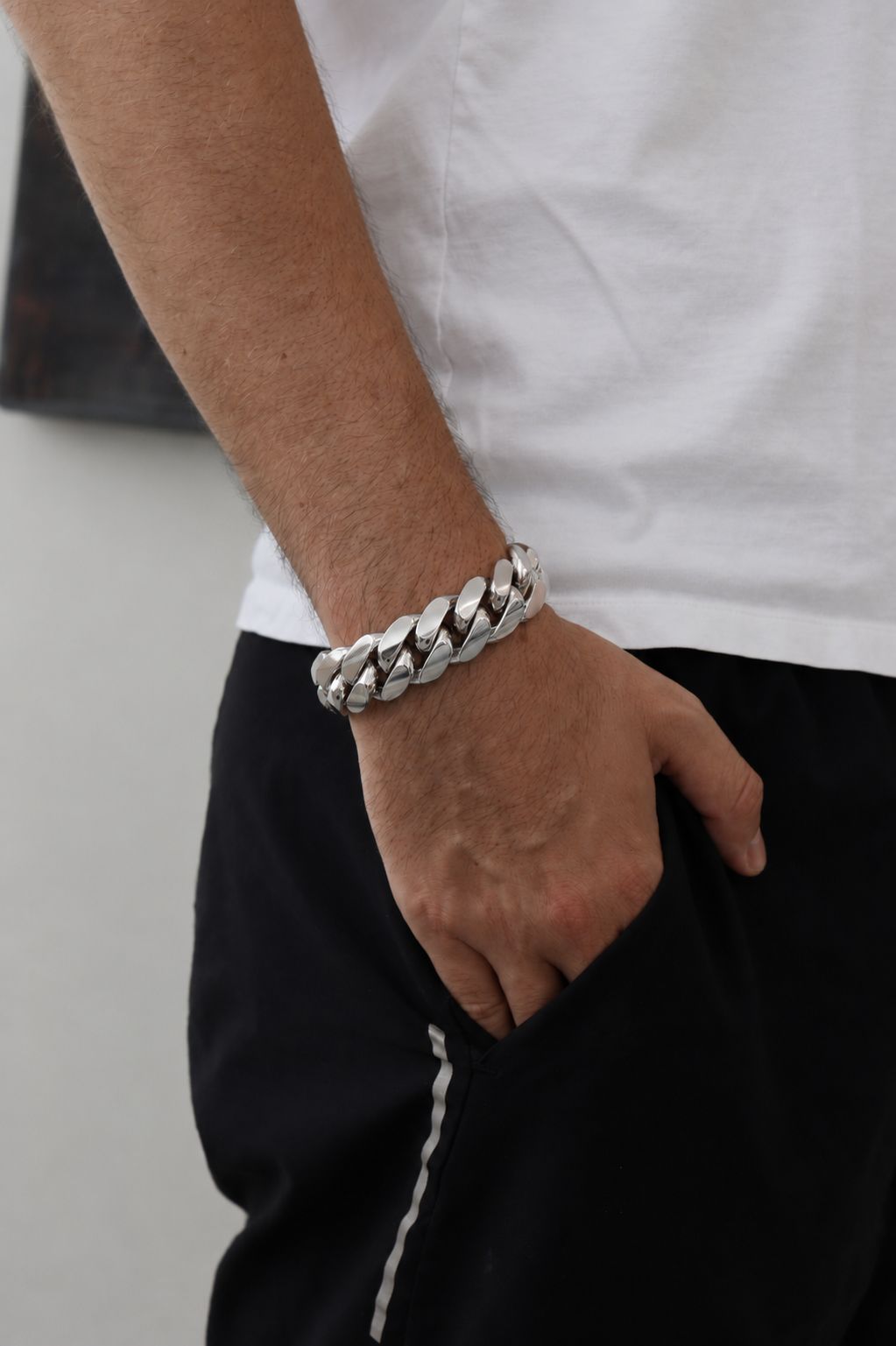 20MM Miami Cuban Link Bracelet – Premium .999 Silver